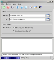 Cisscal Gui using intensity