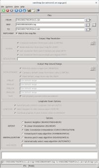 cam2map MATCHMAP MAP GUI