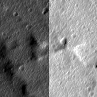 Mosaic of unequalized adjacent images.