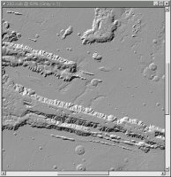 Output image showing results of the shade application.